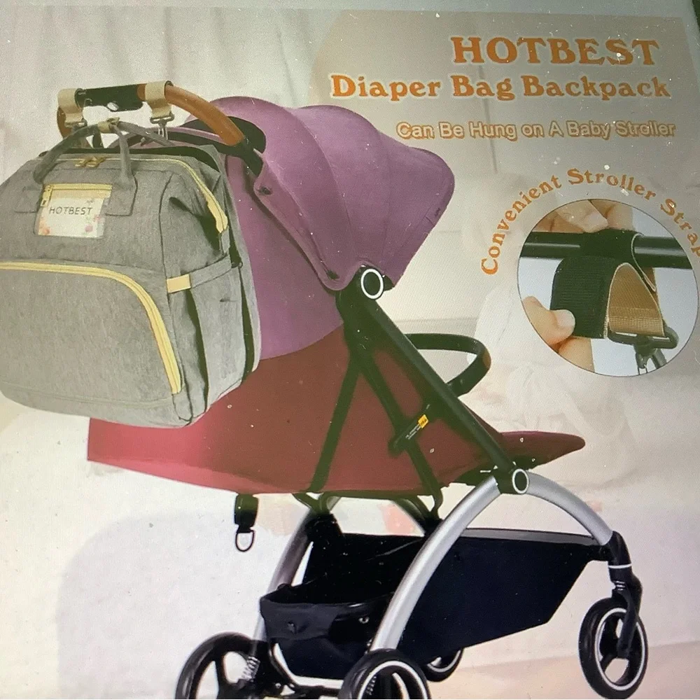 HOTBEST Diaper backpack multifunction travel bag unisex New